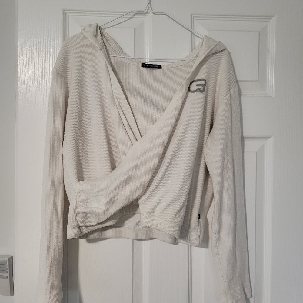 Cyclebar Cropped Sweater | Thrive Society | Size L